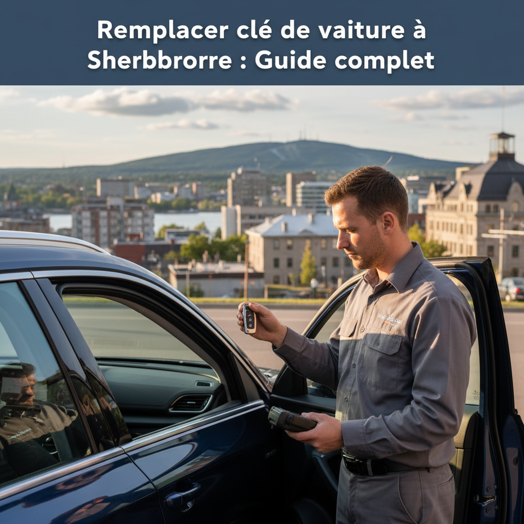 Remplacer clé de voiture à Sherbrooke : Guide complet