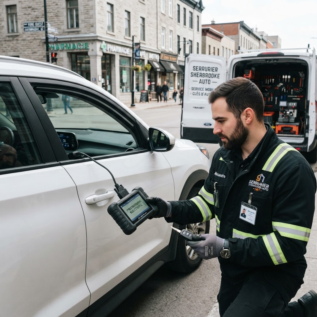 Faire des clés d'auto à Sherbrooke : Guide complet 24/7