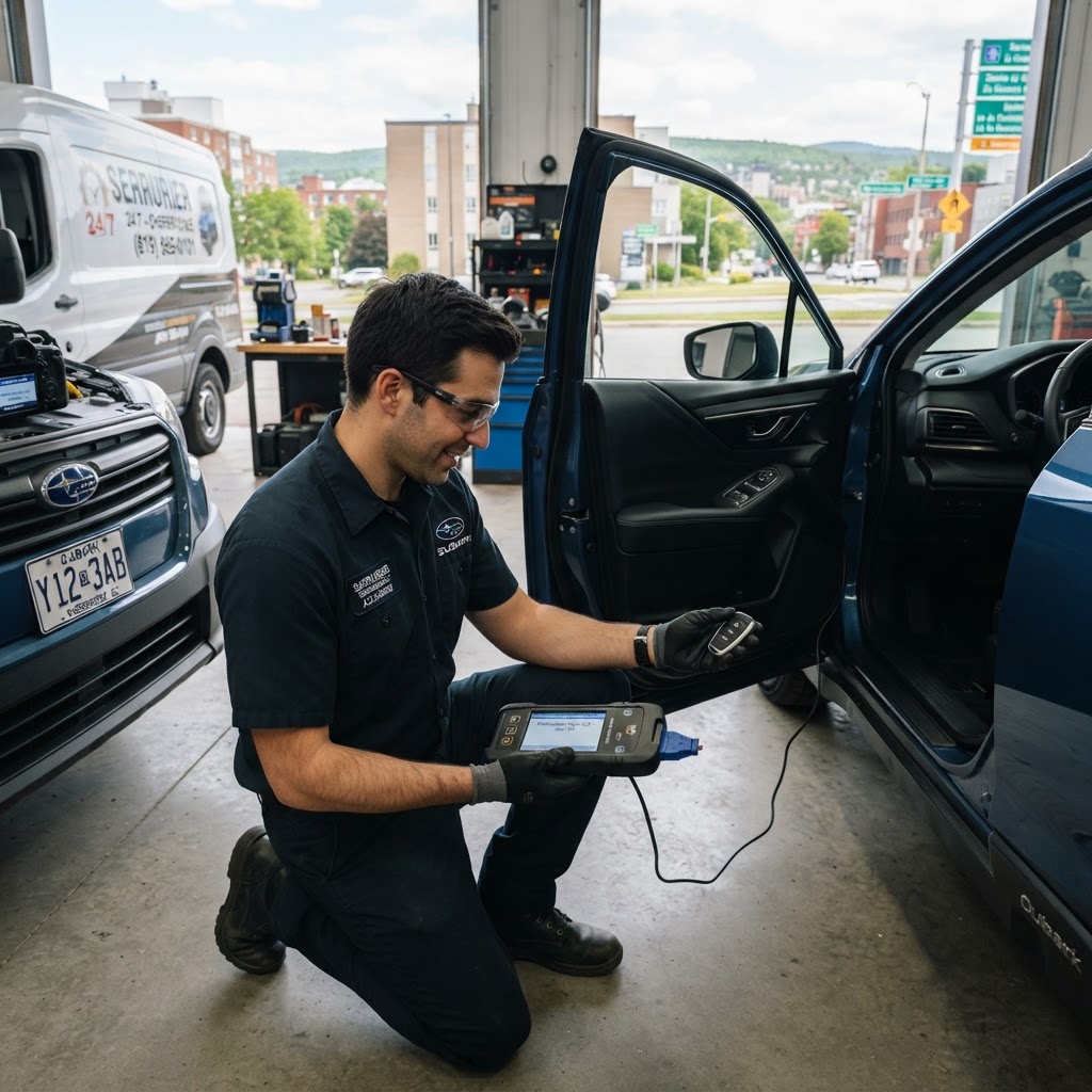 Remplacement clés pour tous les marques à Sherbrooke 24/7