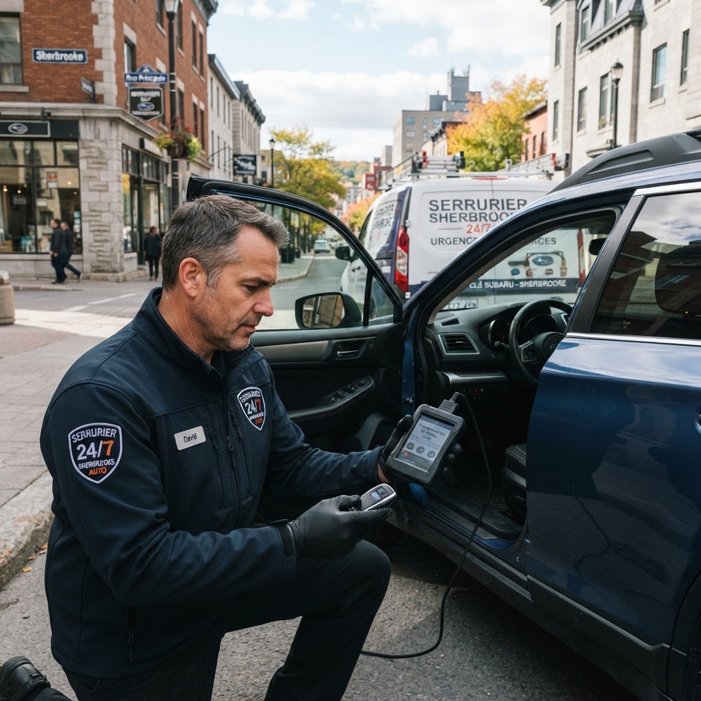 Clé de Subaru perdue à Sherbrooke : Solutions rapides 24/7