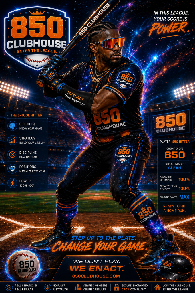 850 Clubhouse - Enter The League