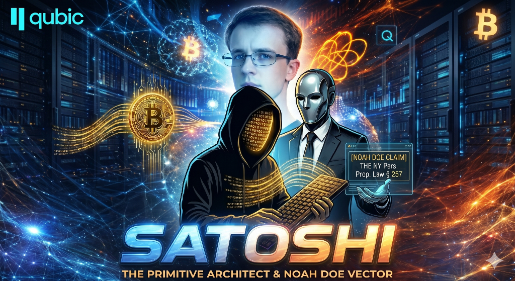 Satoshi — The Primitive Architect & Noah Doe Vector