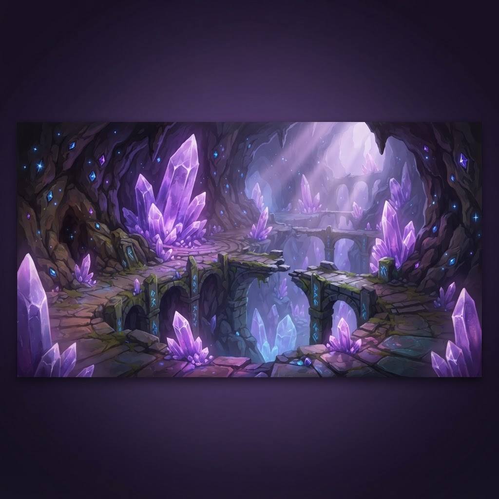 Crystal Catacombs — Depths and danger