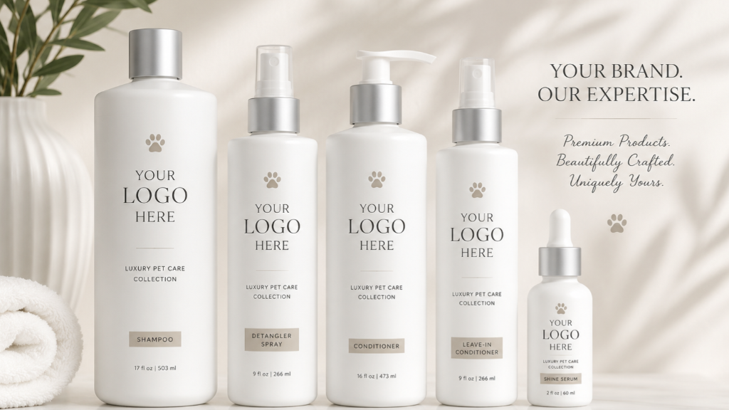 Your Brand. Our Expertise. — Luxury Pet Care Collection