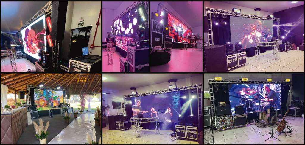 Múltiplos eventos - diversidade de produções