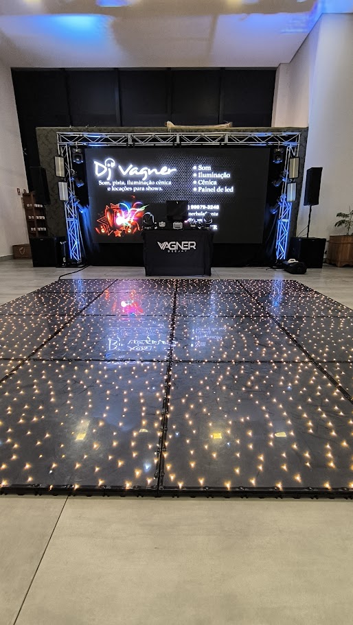 Pista de LED com estrutura premium