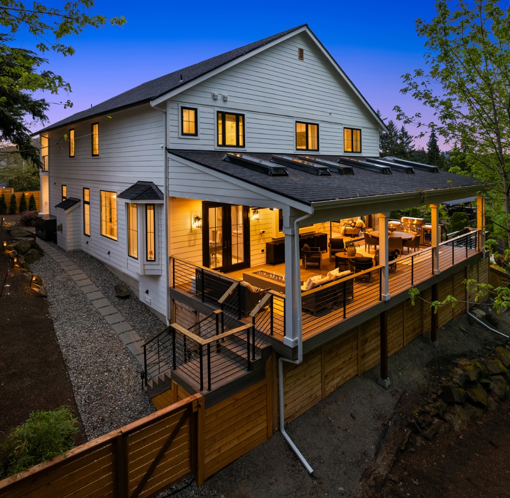 Renton custom home construction project photo 30