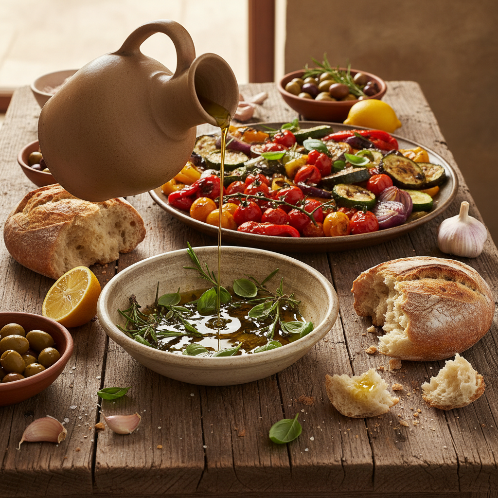 Mediterranean Cooking with Big Flavors: 10 Rustic Recipes