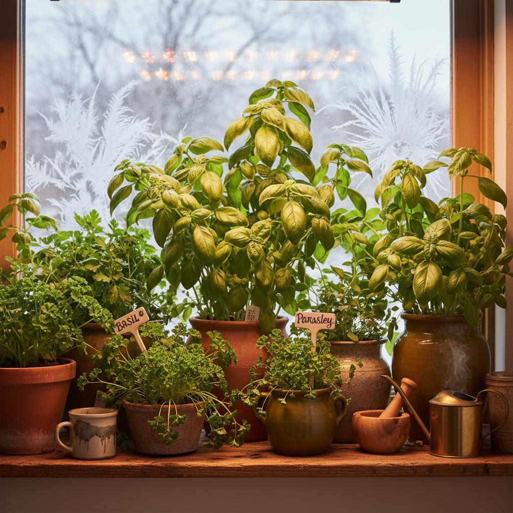 how to grow indoor herbs in winter - image 6