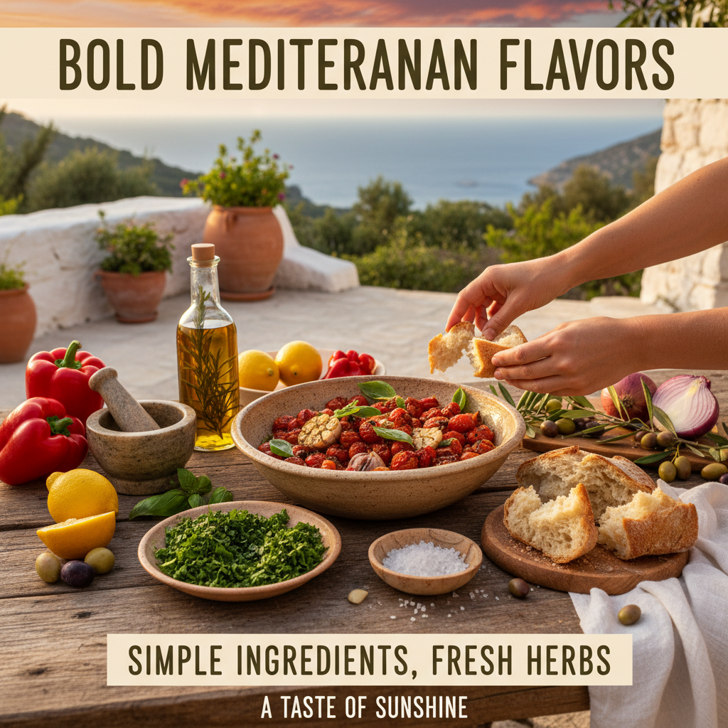 Pin: Mediterranean Cooking with Big Flavors: 10 Rustic Recipes