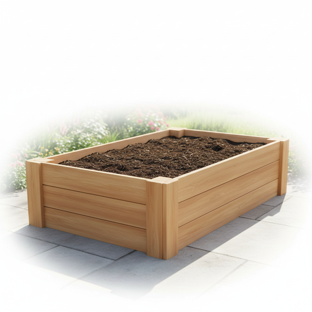 Cedar Raised Garden Bed