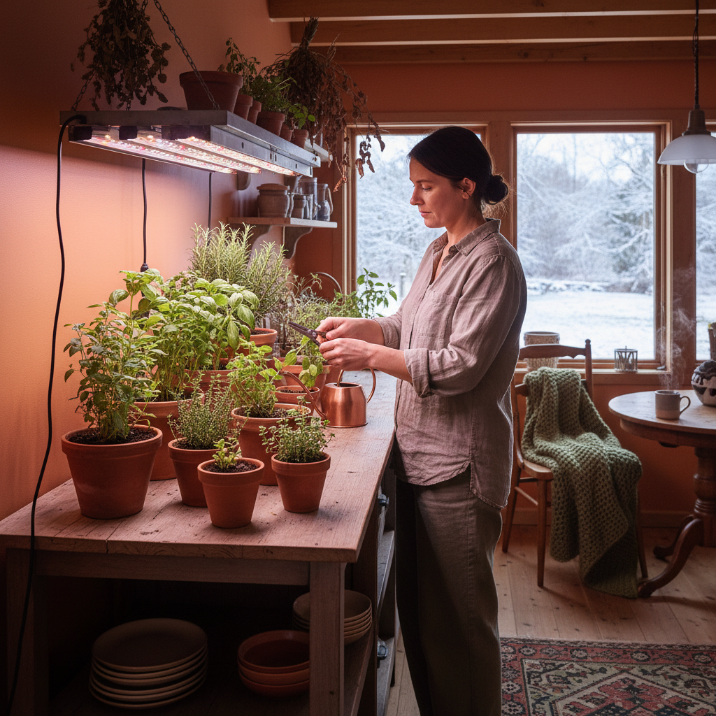 how to grow indoor herbs in winter - image 5
