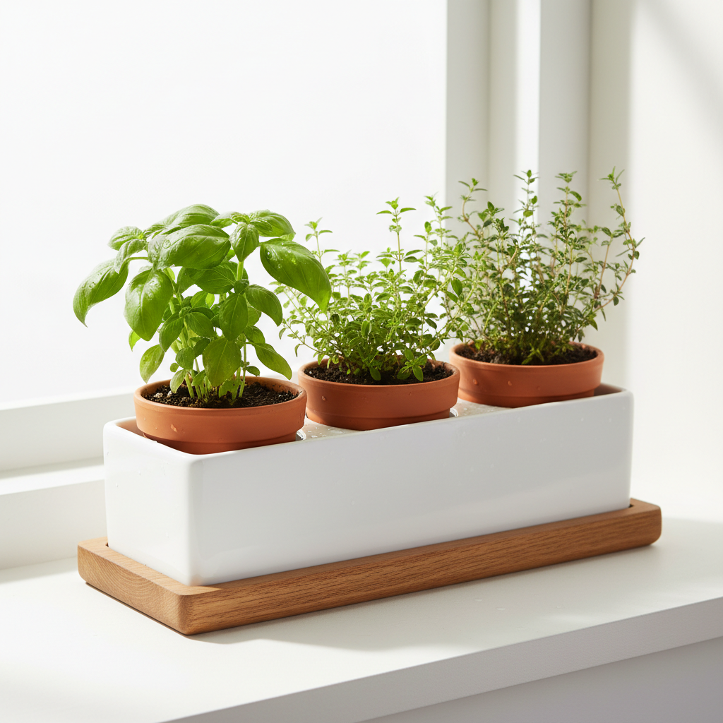 Indoor Herb Garden Starter Kit