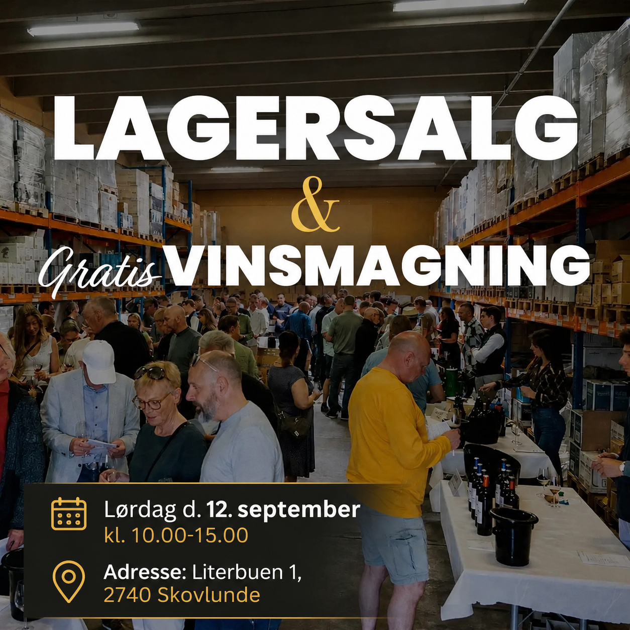 🍷 V-LIGAEN BYDER LAUDRUP VIN VELKOMMEN SOM NY SAMARBEJDSPARTNER! 🍷