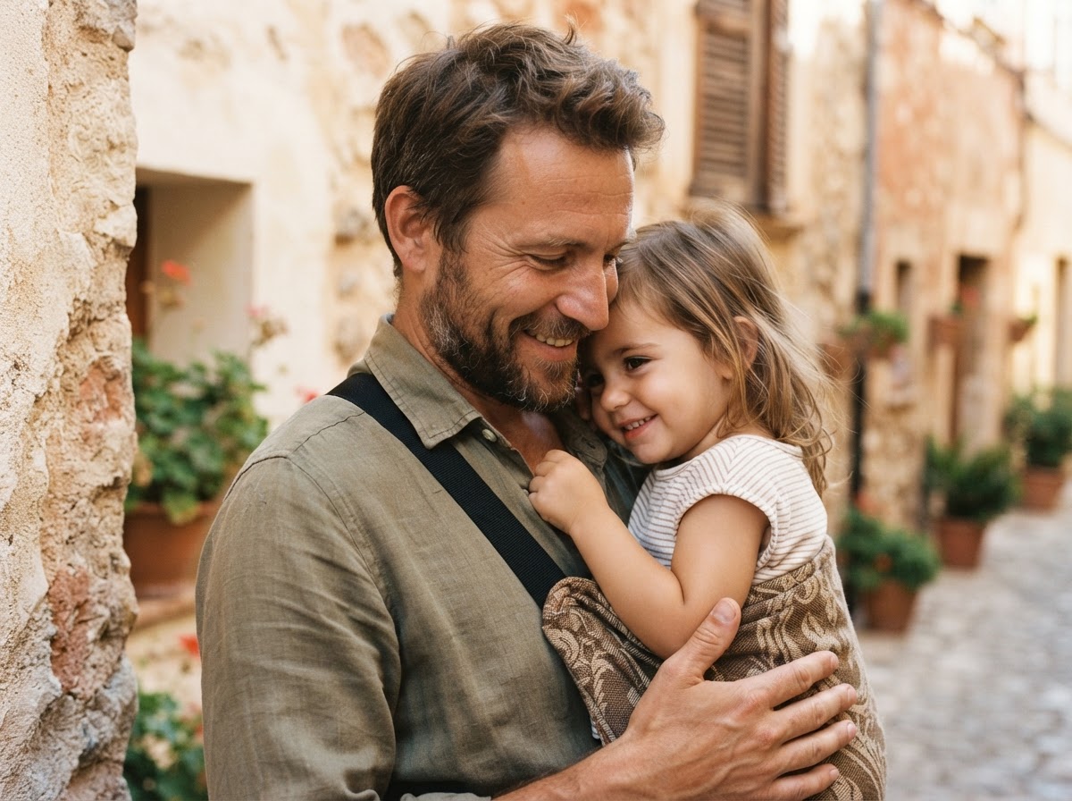 Genitore single in viaggio con il figlio