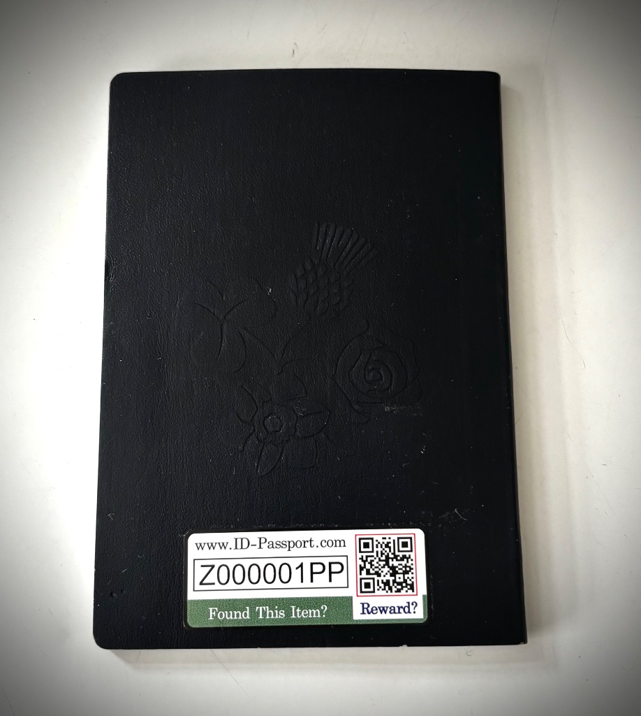 Passport with ID-Passport sticker