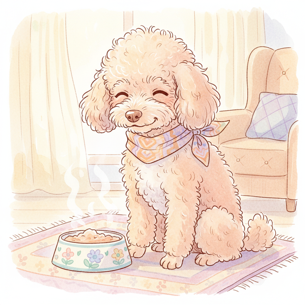 Senior Poodle Feeding (7+ years)