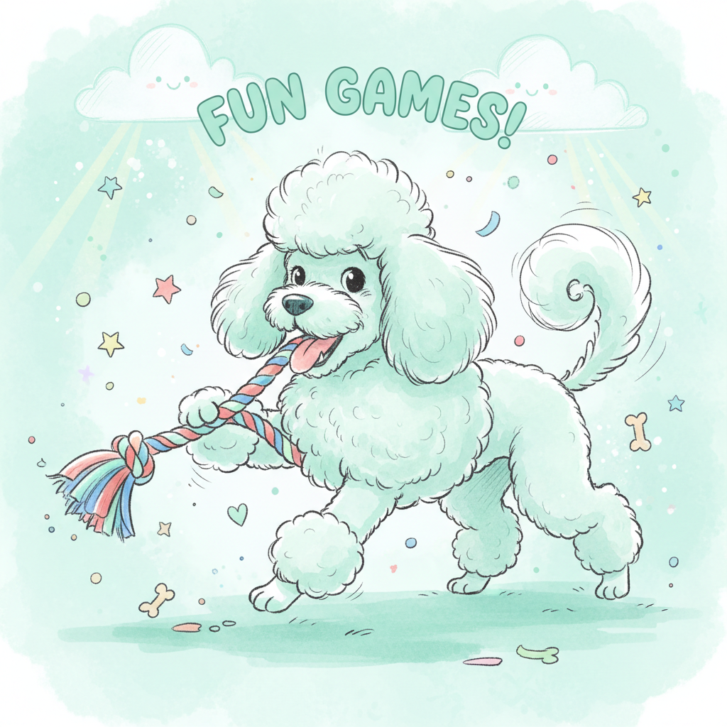 Best Games to Play with Your Poodle