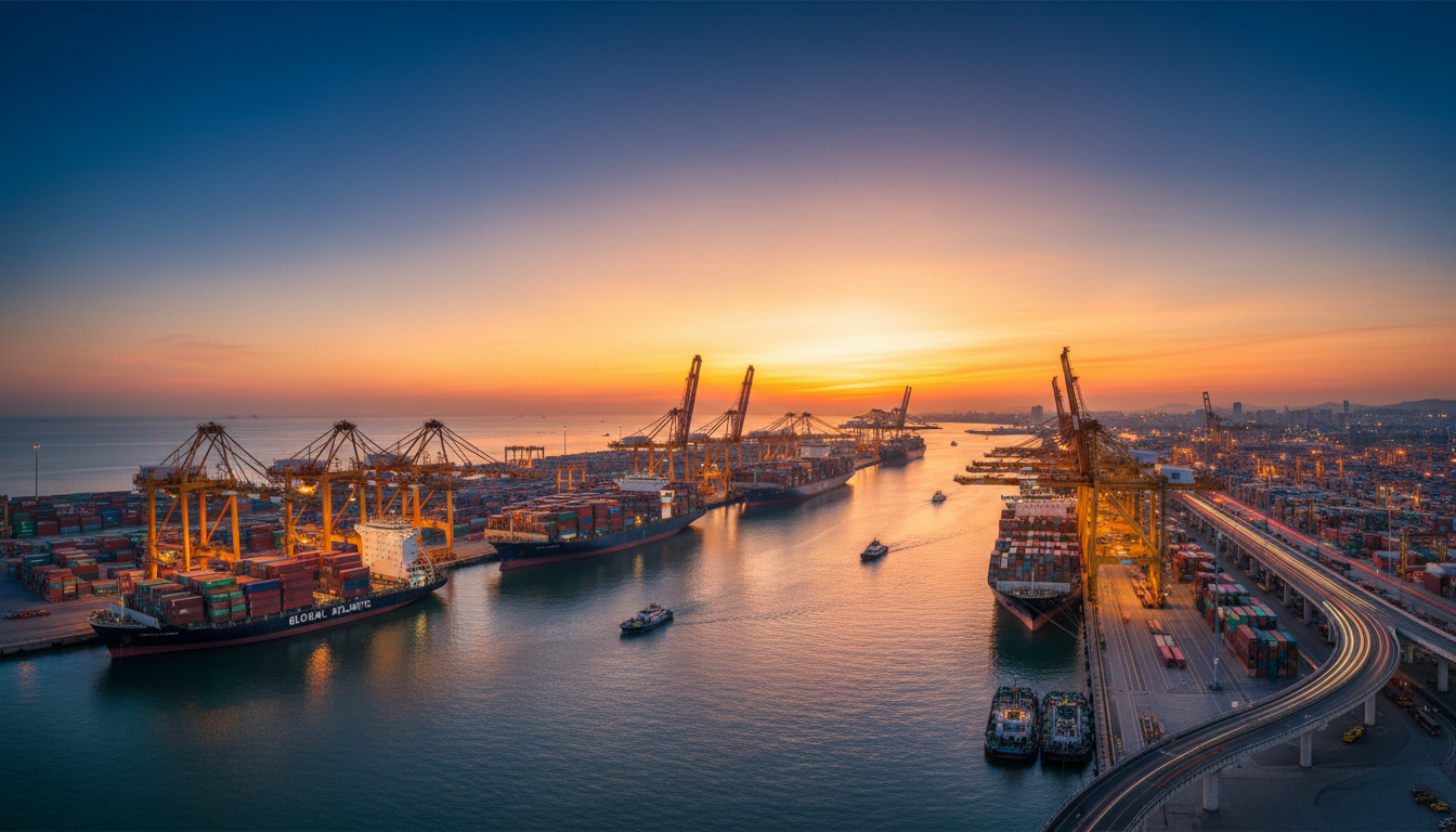 International commercial port