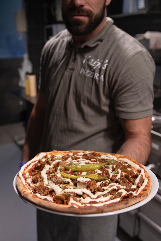 Pizza från Katjas Pizzeria