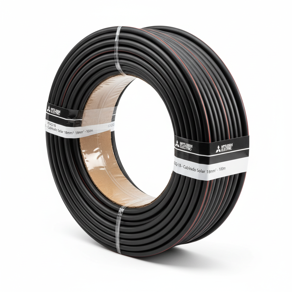 Mitsubishi Electric R3DQ-18 - Cableado Solar 18mm² - 100m
