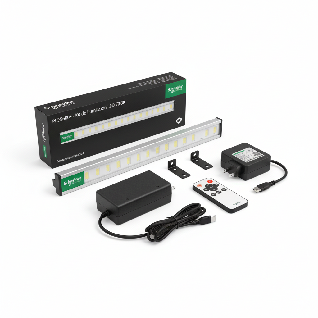Schneider Electric PLE5600F - Kit de Iluminación LED 7000K