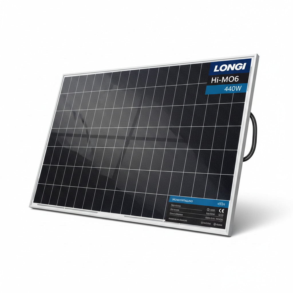 Panel Solar Longi Hi-MO6 440W Monocristalino