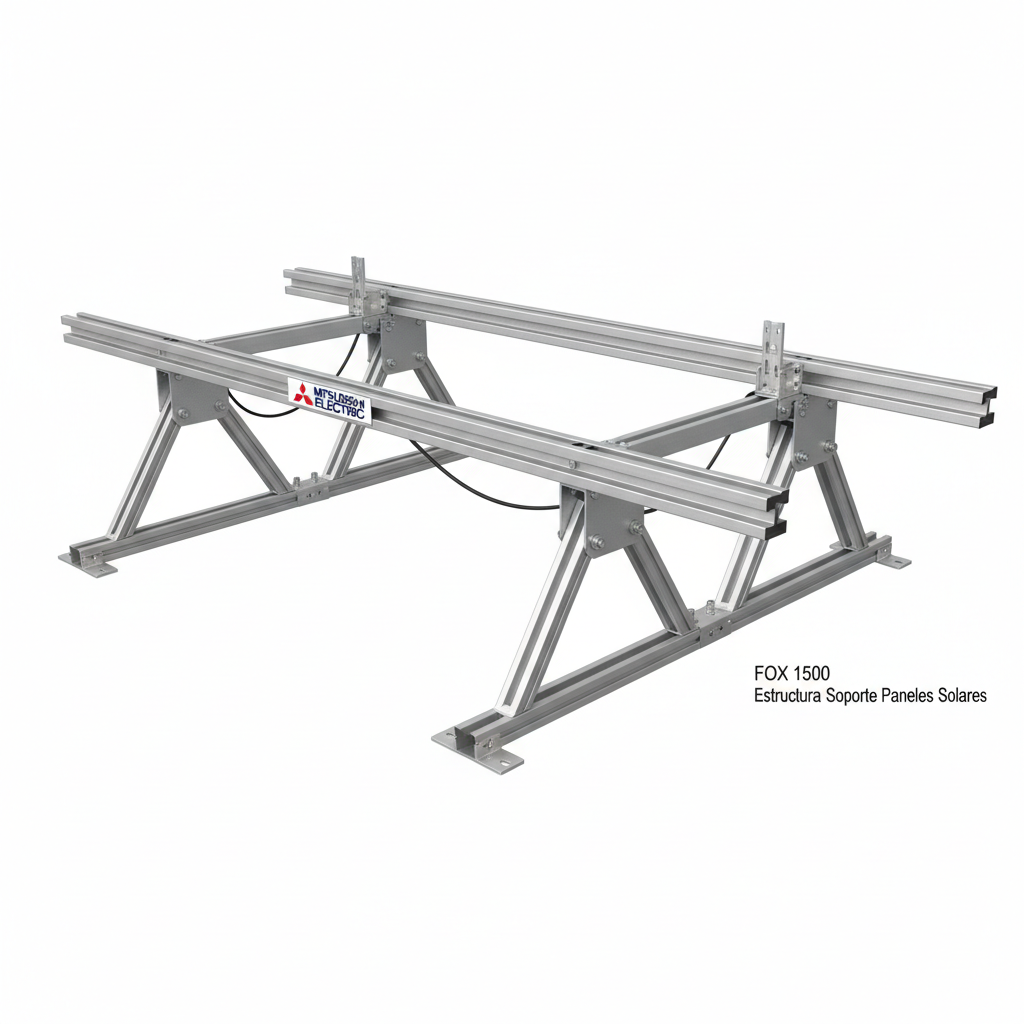 Mitsubishi Electric FOX 1500 - Estructura Soporte Paneles Solares