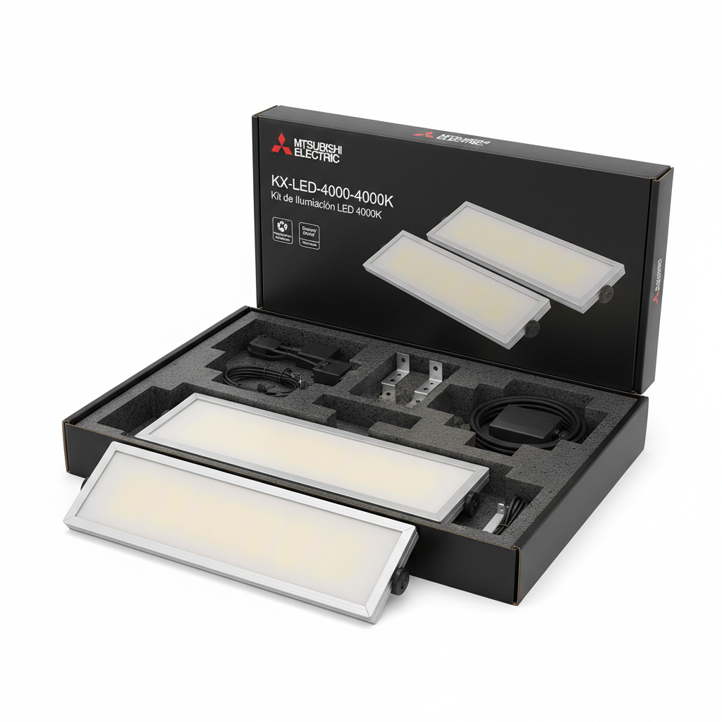 Mitsubishi Electric KX-LED-4000-4000K - Kit de Iluminación LED 4000K
