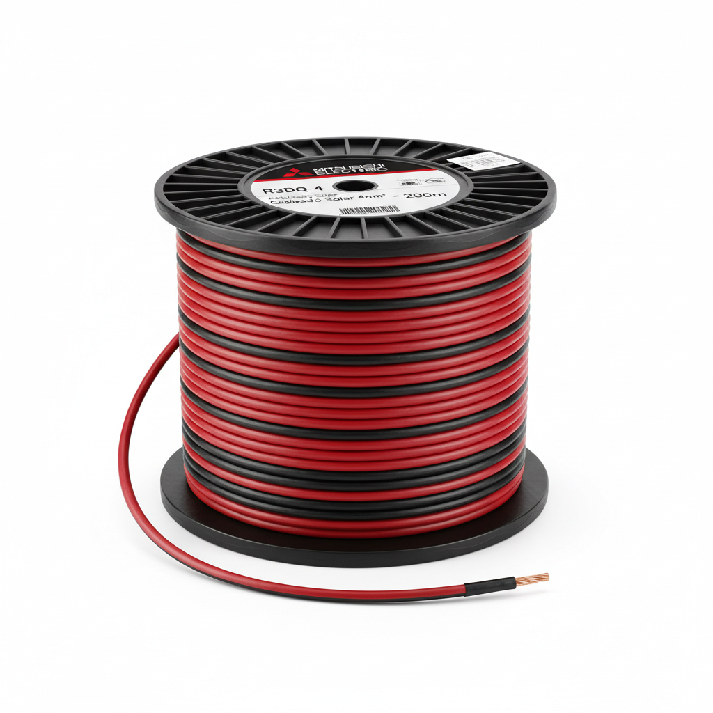Mitsubishi Electric R3DQ-4 - Cableado Solar 4mm² - 200m