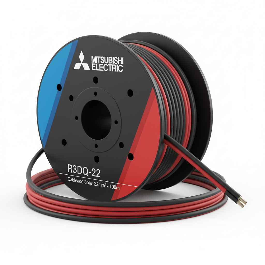 Mitsubishi Electric R3DQ-22 - Cableado Solar 22mm² - 100m