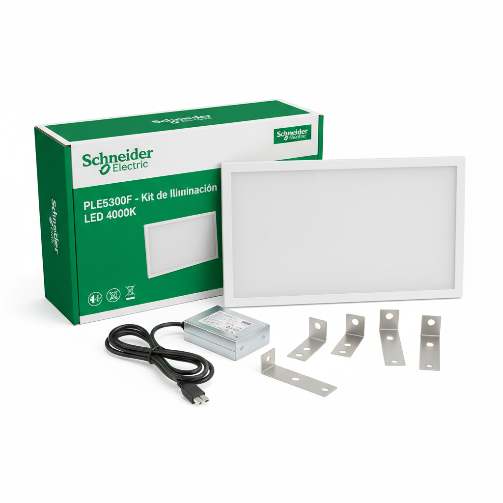 Schneider Electric PLE5300F - Kit de Iluminación LED 4000K