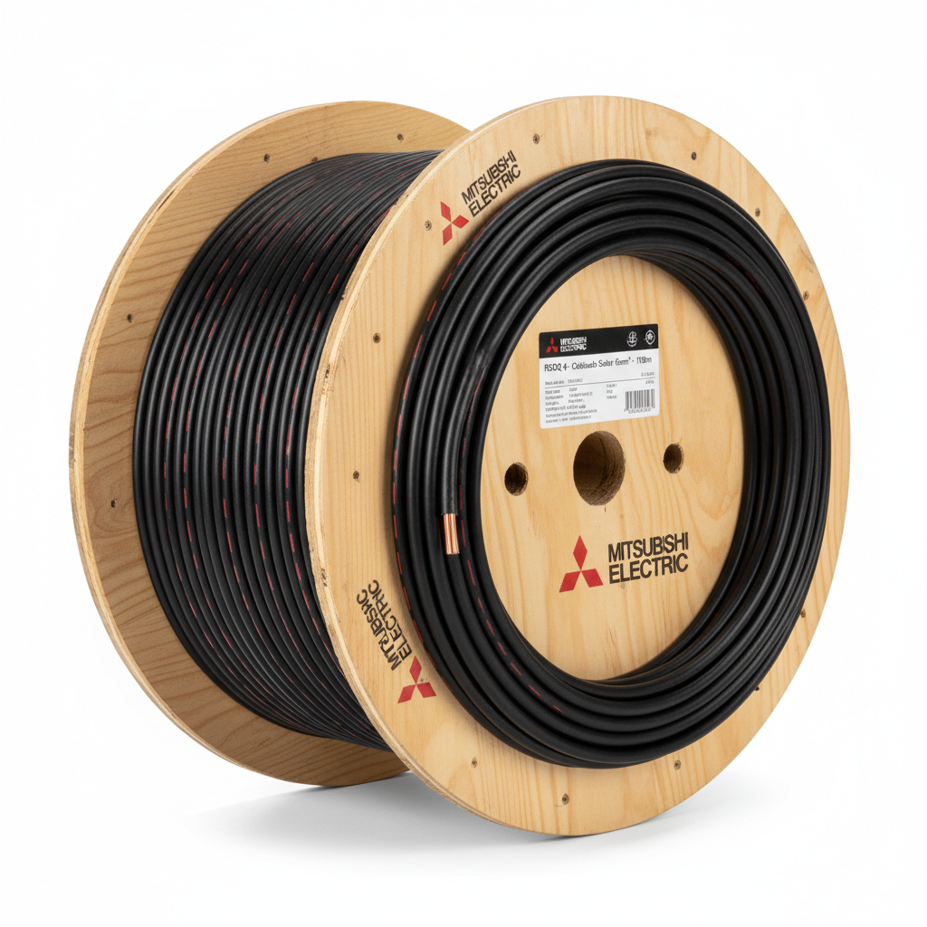 Mitsubishi Electric R3DQ-6 - Cableado Solar 6mm² - 100m