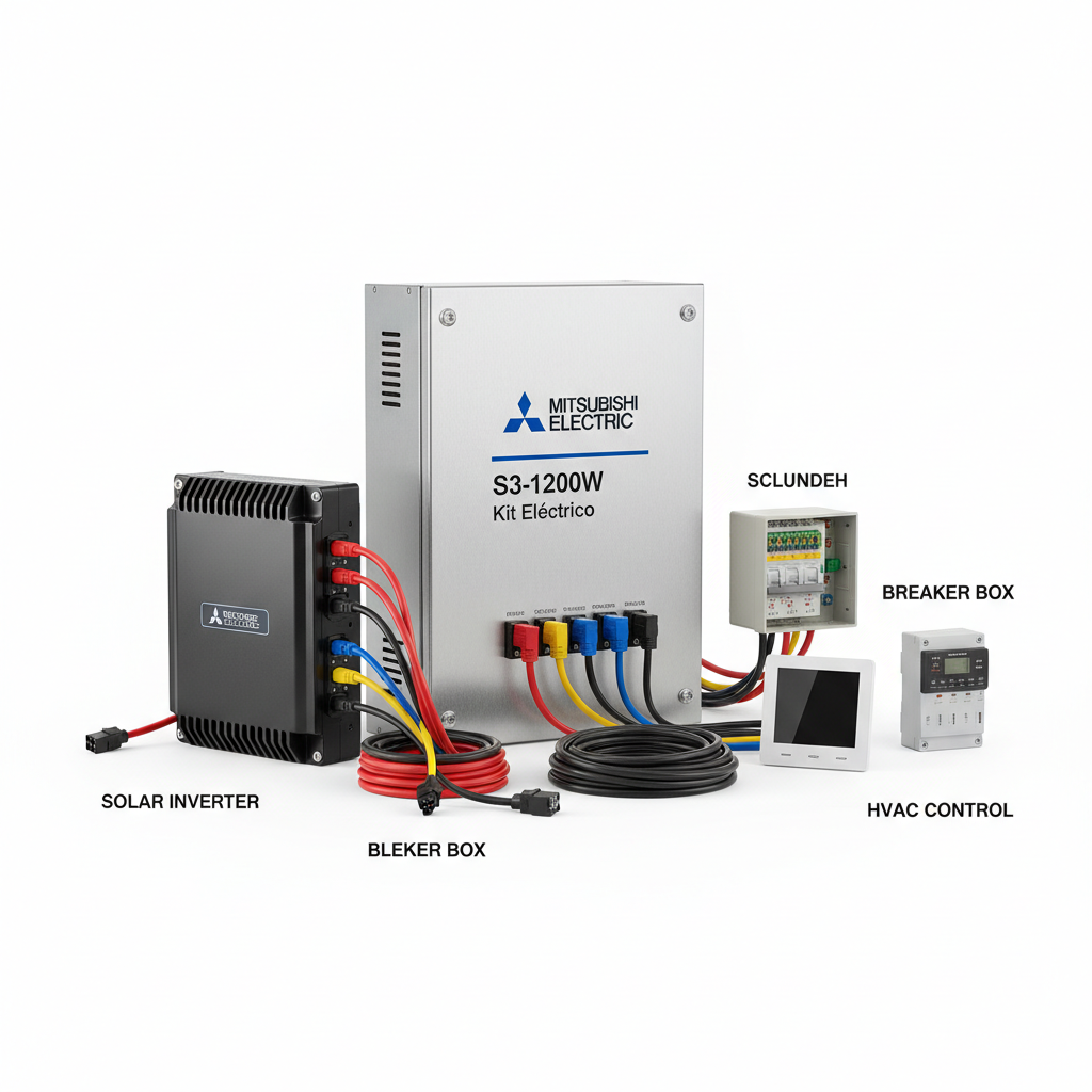 Mitsubishi Electric S3-1200W - Kit Eléctrico