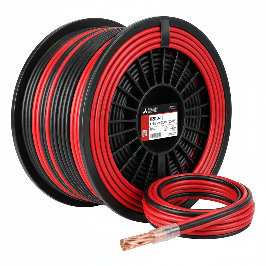 Mitsubishi Electric R3DQ-12 - Cableado Solar 12mm² - 100m