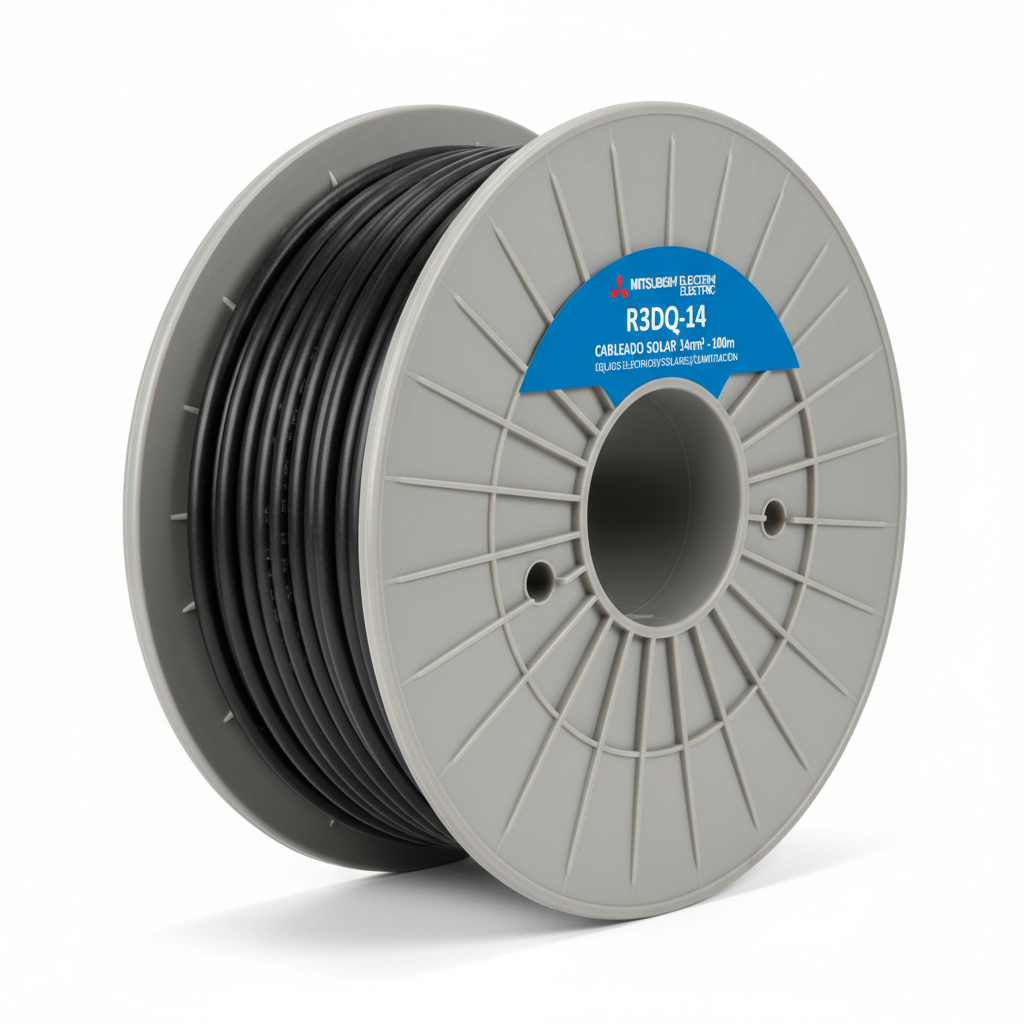 Mitsubishi Electric R3DQ-14 - Cableado Solar 14mm² - 100m