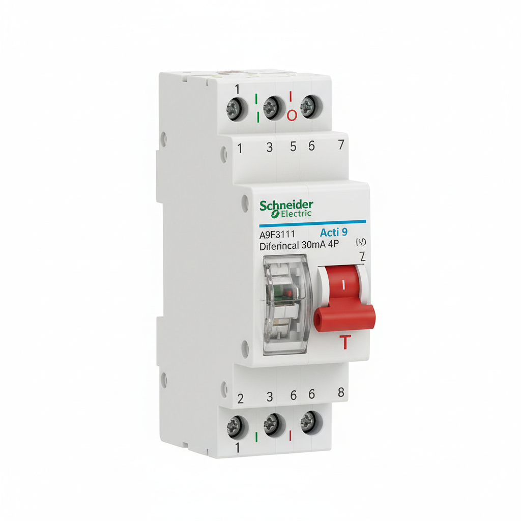 Schneider Electric A9F31111 - Diferencial 30mA 4P