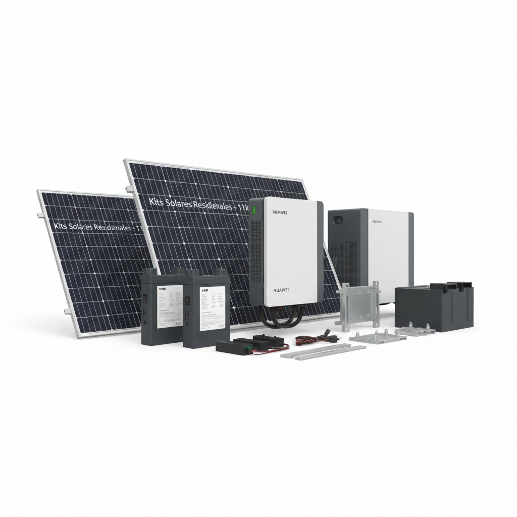 Kits Solares Residenciales Huawei - 11kW