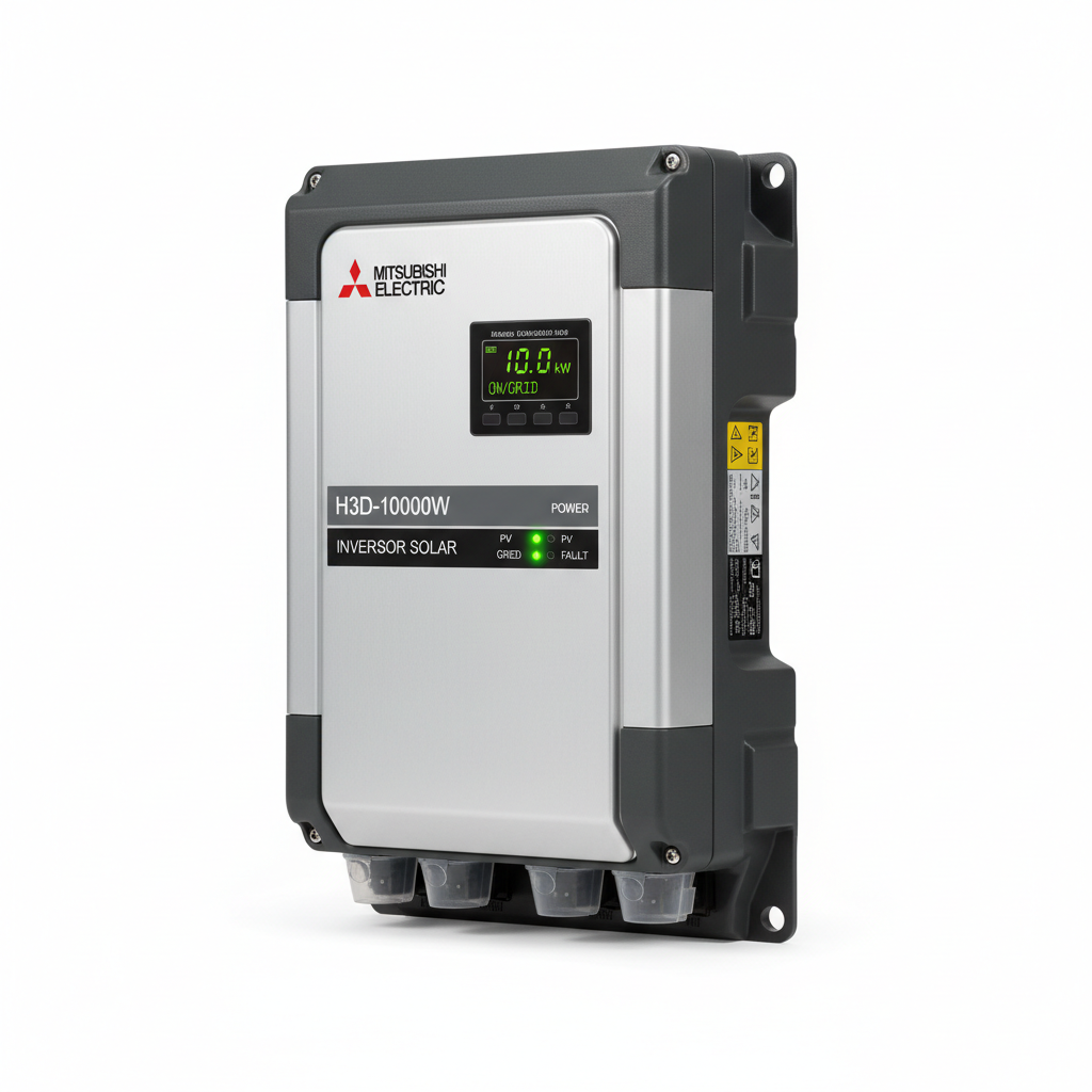 Mitsubishi Electric H3D-10000W - Inversor Solar