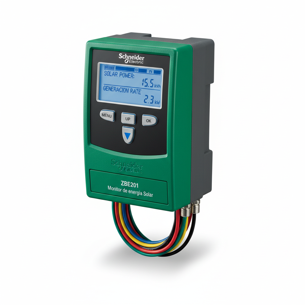 Schneider Electric ZBE201 - Monitor de energía Solar