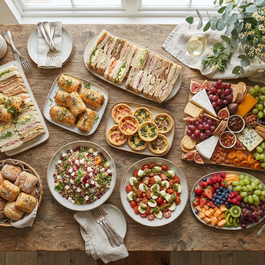 Sample catering menus