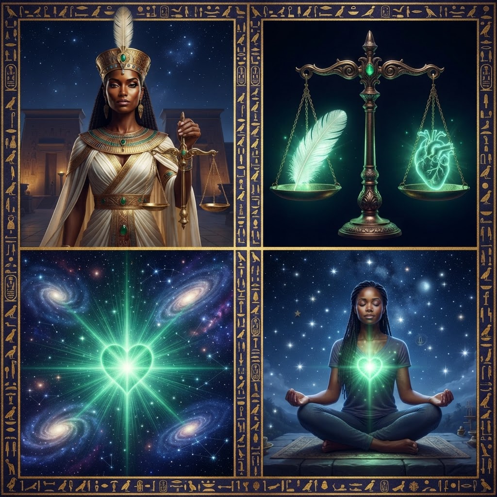 The Scales of Ma'at — You Are the Artist of Your Own Life