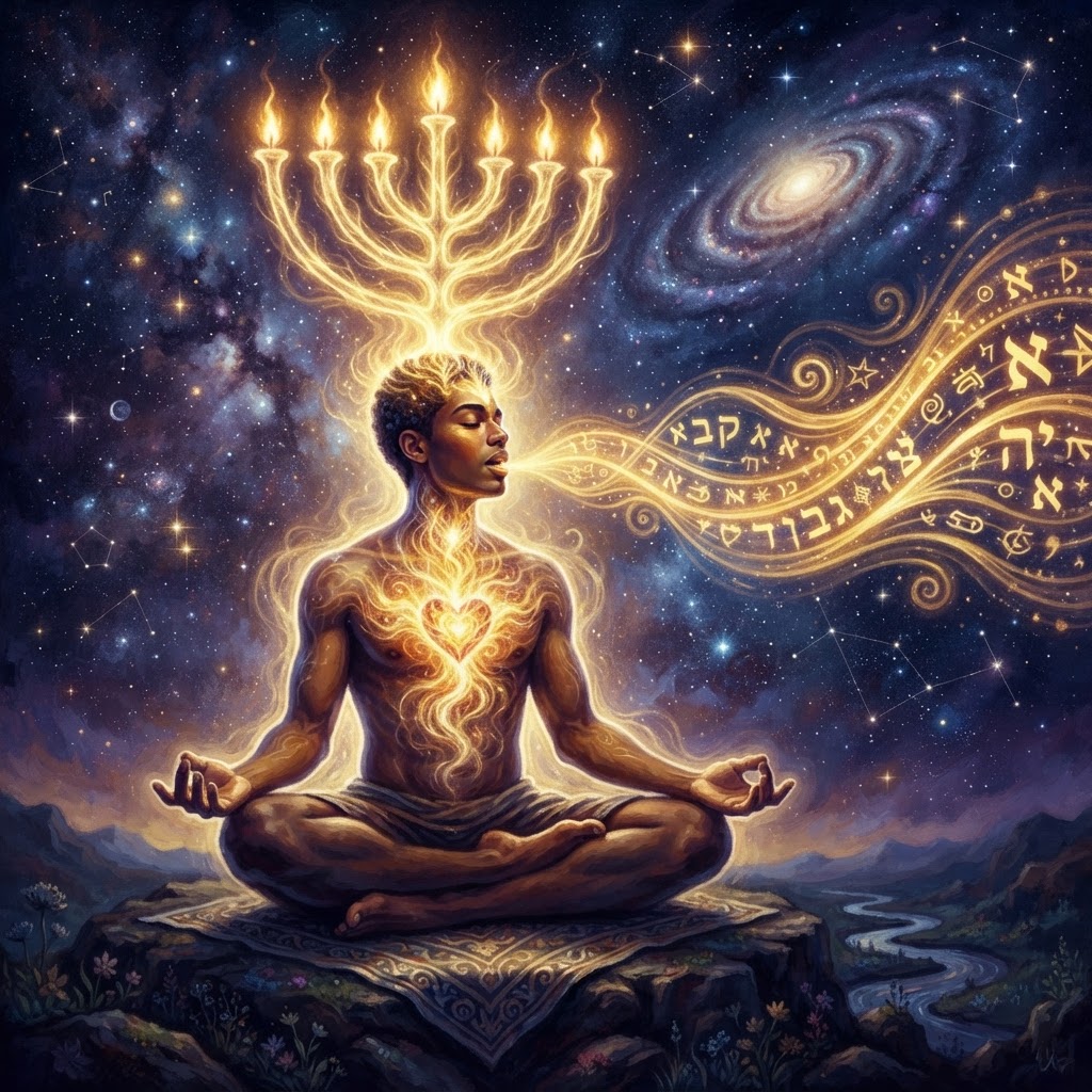 The inner High Angel radiating electromagnetic light