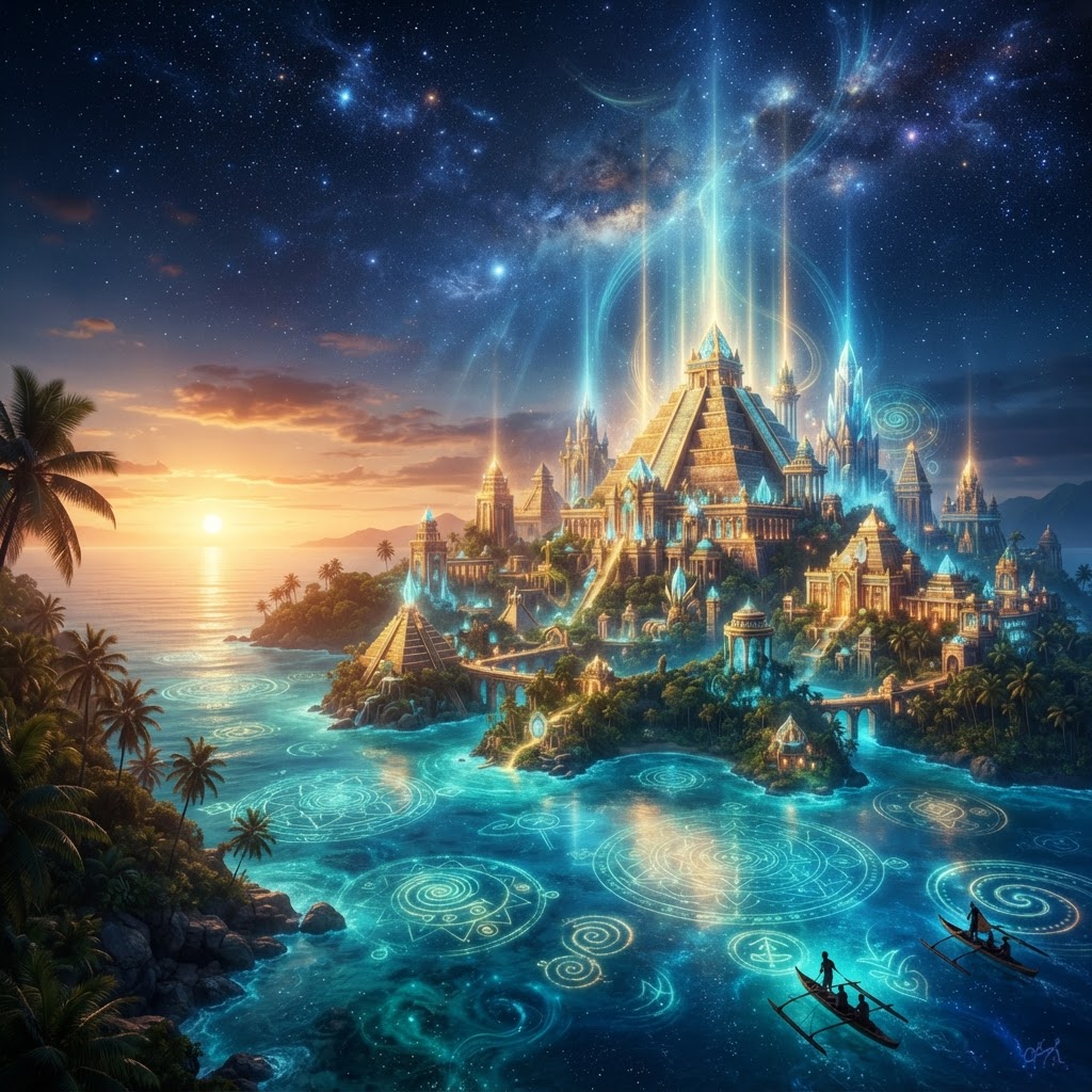 The Lost City of Mu — Where the Ocean Forgot, Light Remembers