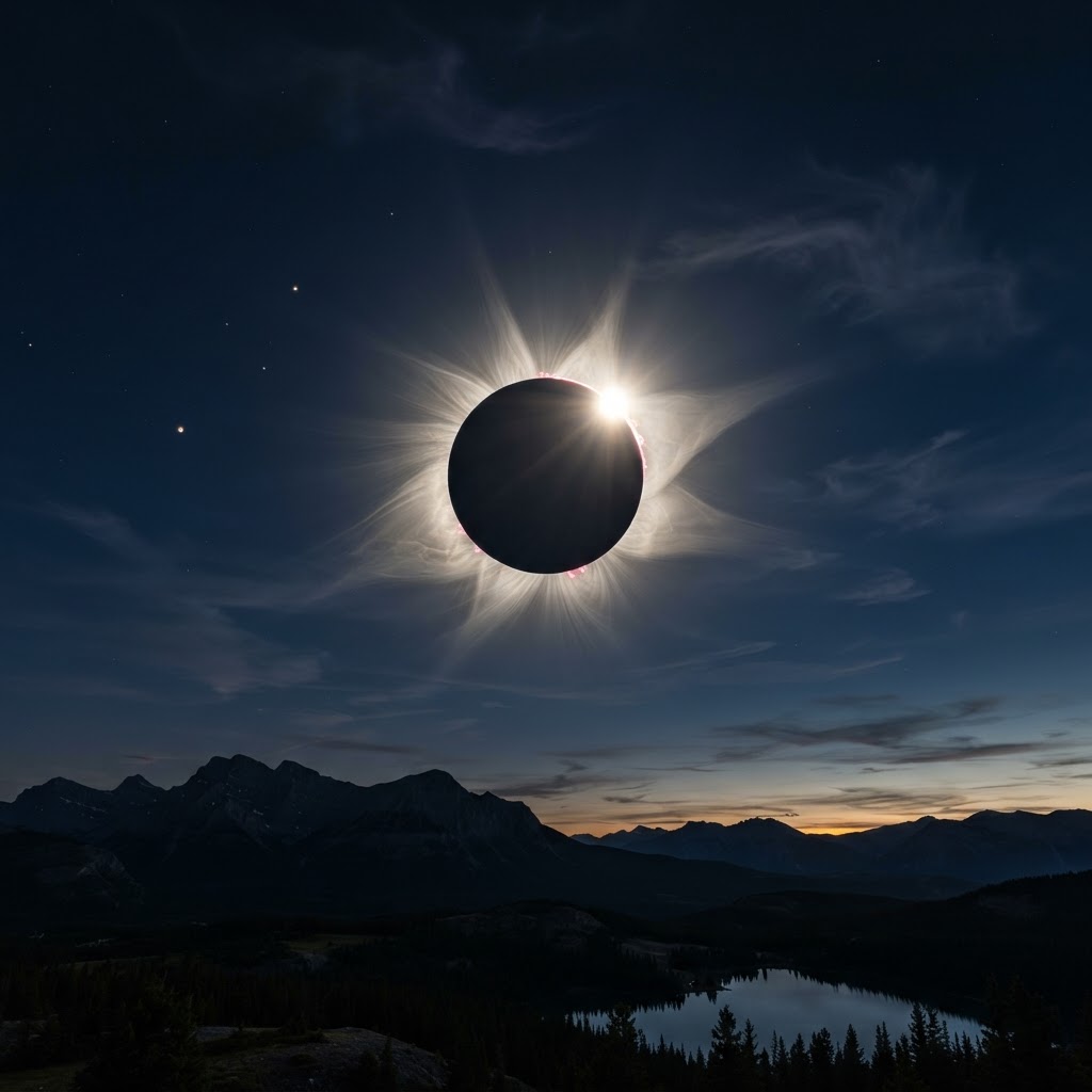 The Cosmic Ark of Heaven — A Solar Eclipse Revelation