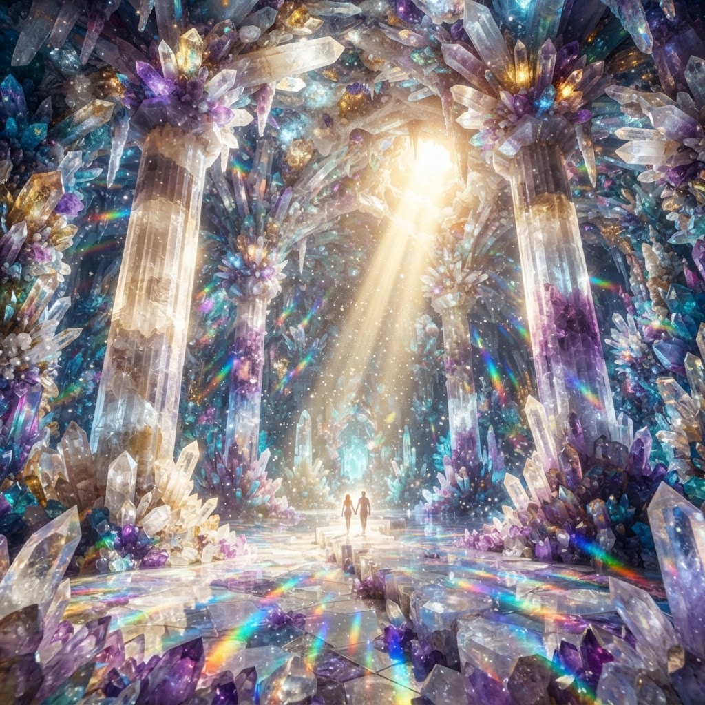 The Crystal Palace Light Cave