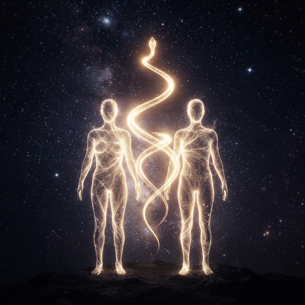 The polarity of Adam, Eve, and the Kundalini serpent