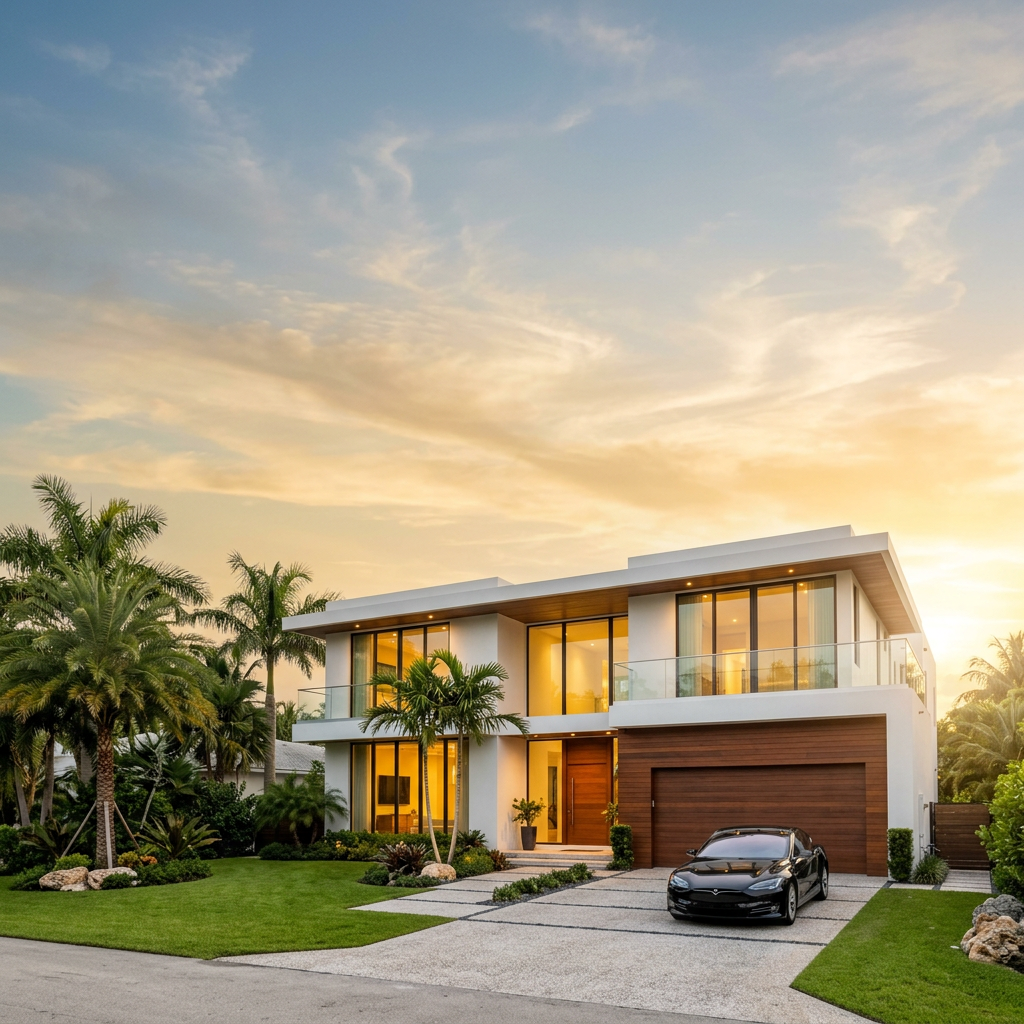 Modern Miami luxury residence