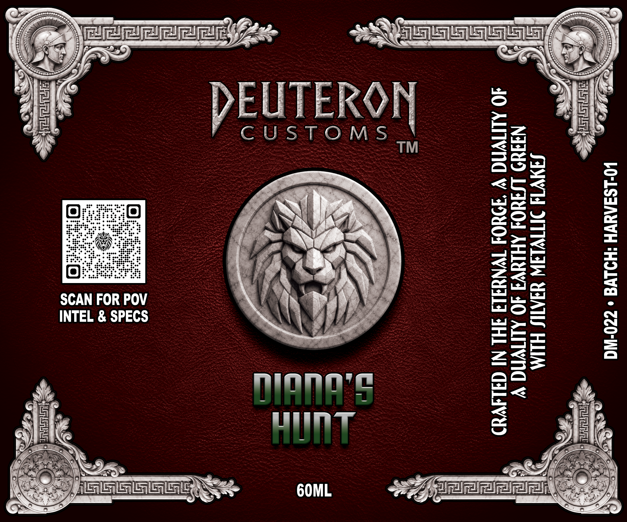 Diana's Hunt — SERIES 01 Opaque paint bottle