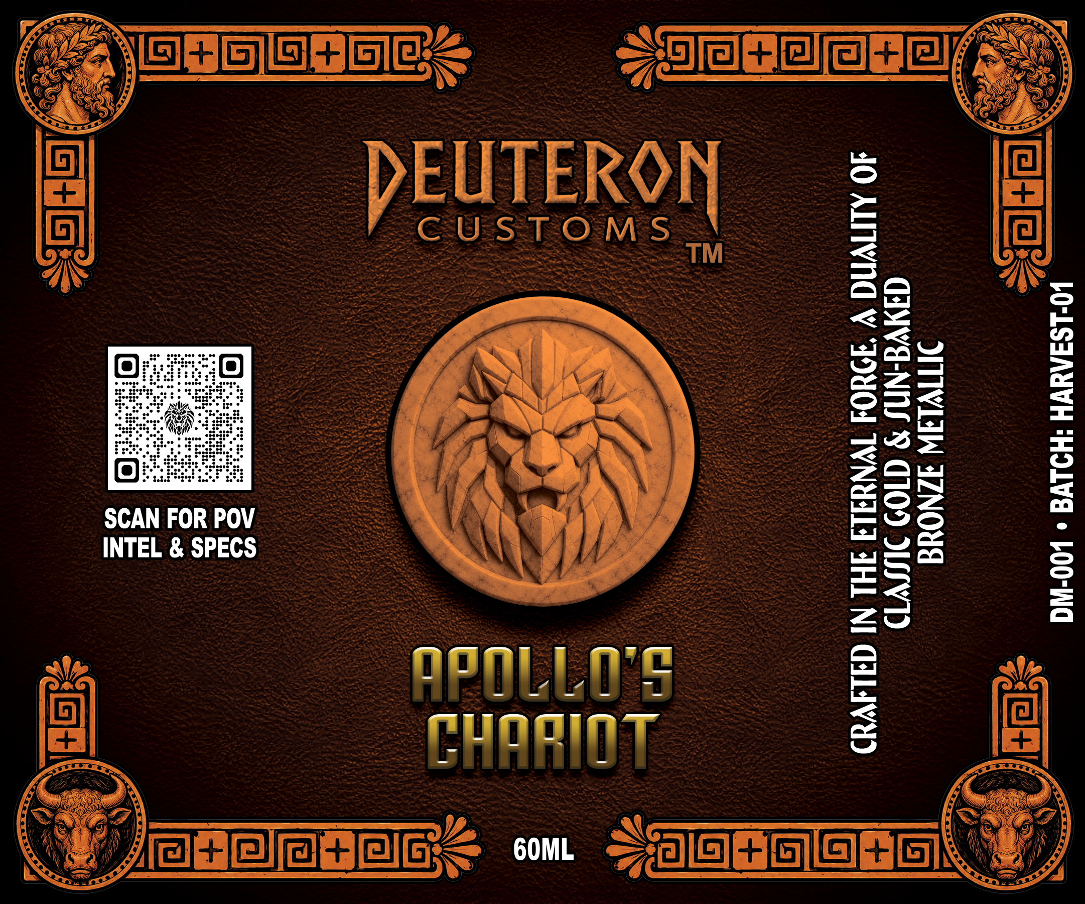 Apollo's Chariot — SERIES 01 Opaque paint bottle